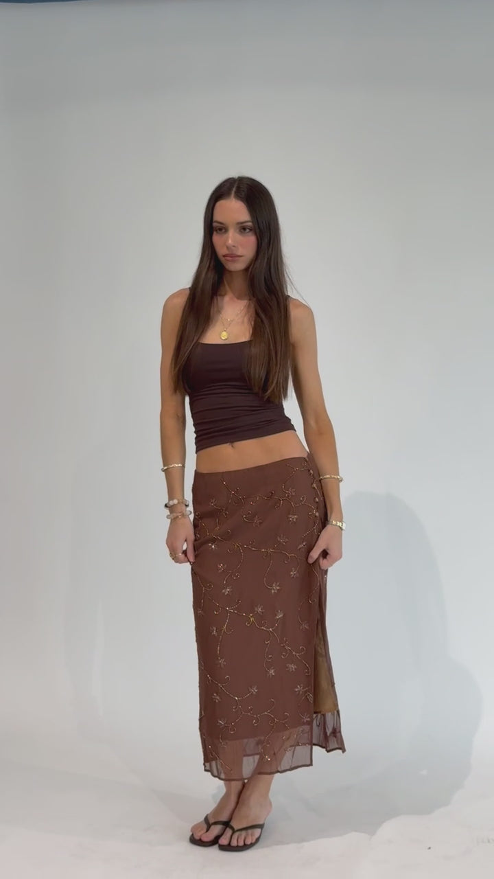 Layali Maxi - Chocolate